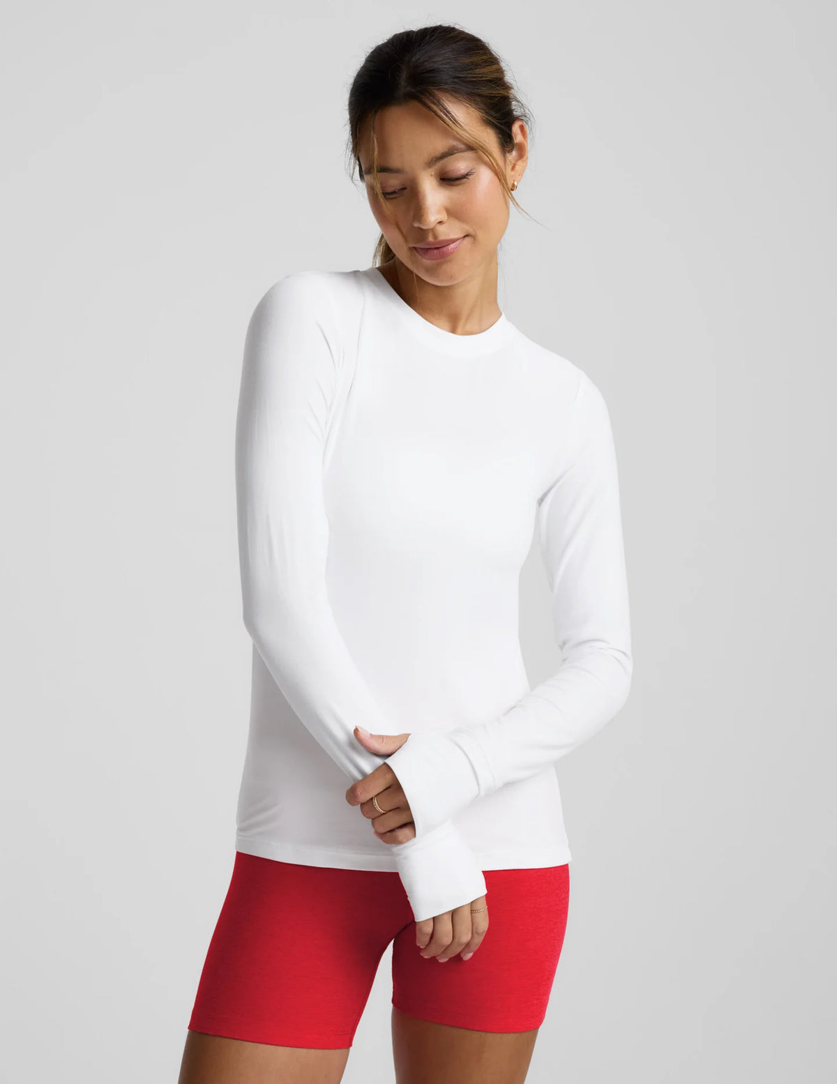 Featherweight Classic Pullover - White