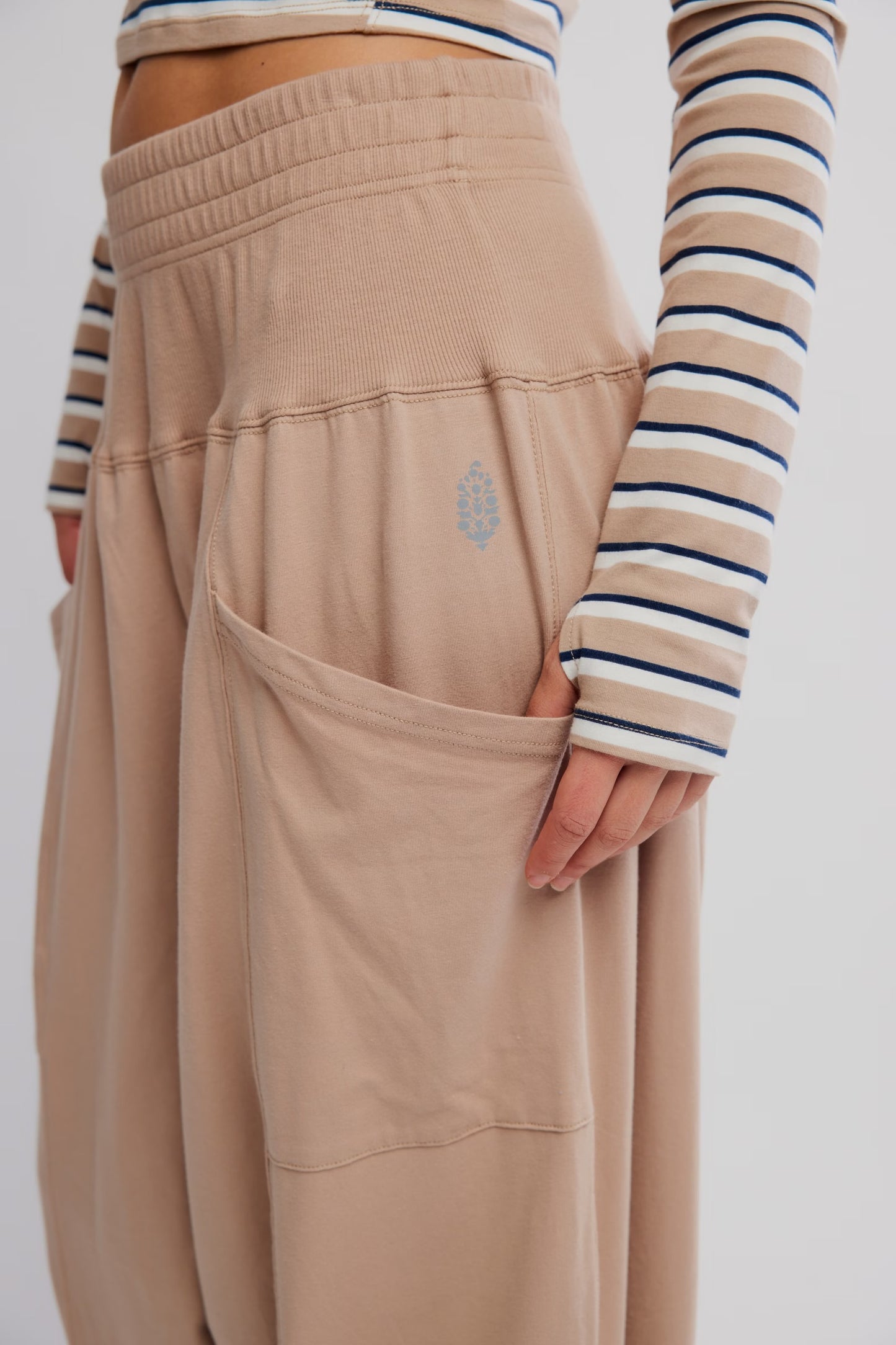 Printed Up In The Air Set Stripe