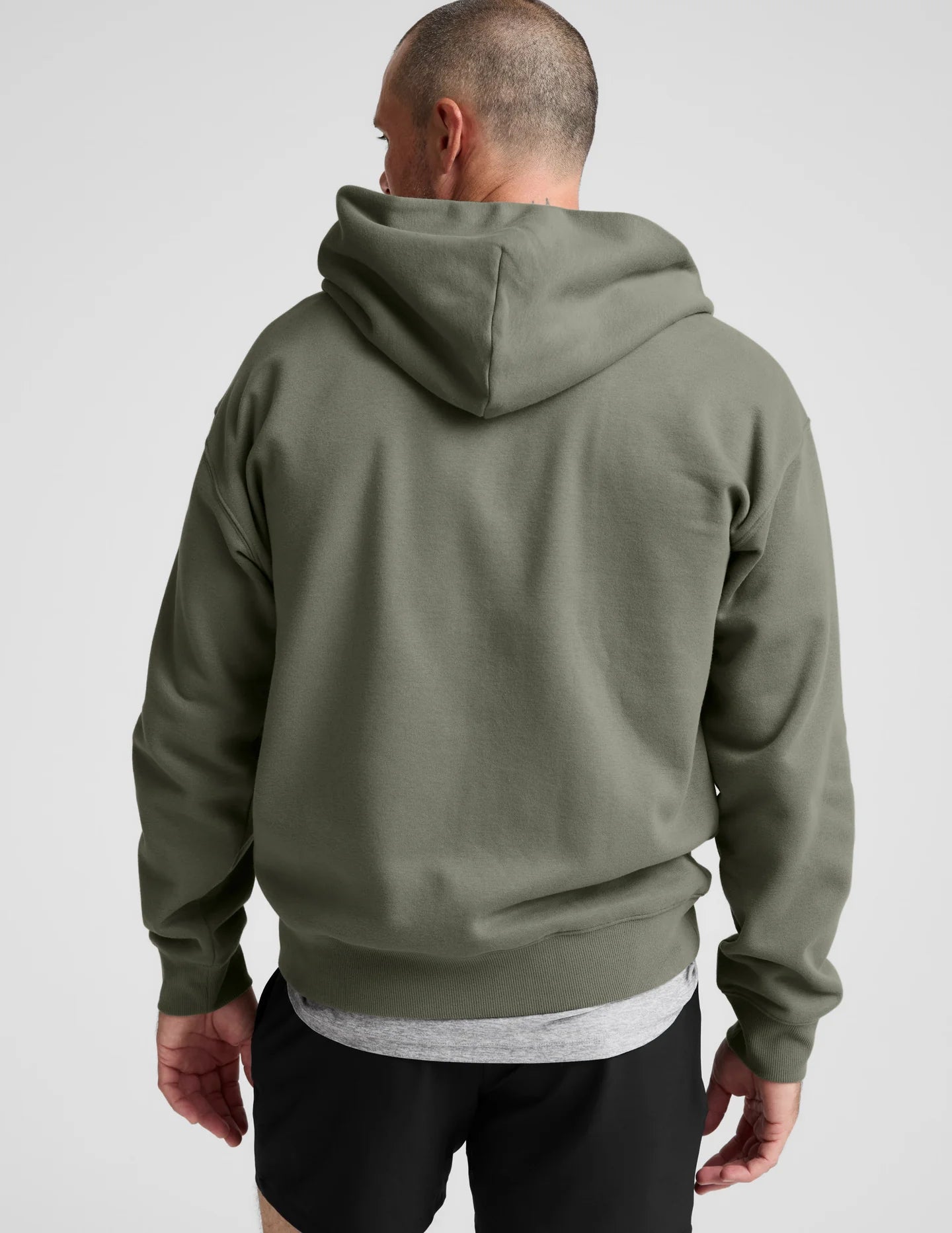 luxefleece men's full zip hoodie