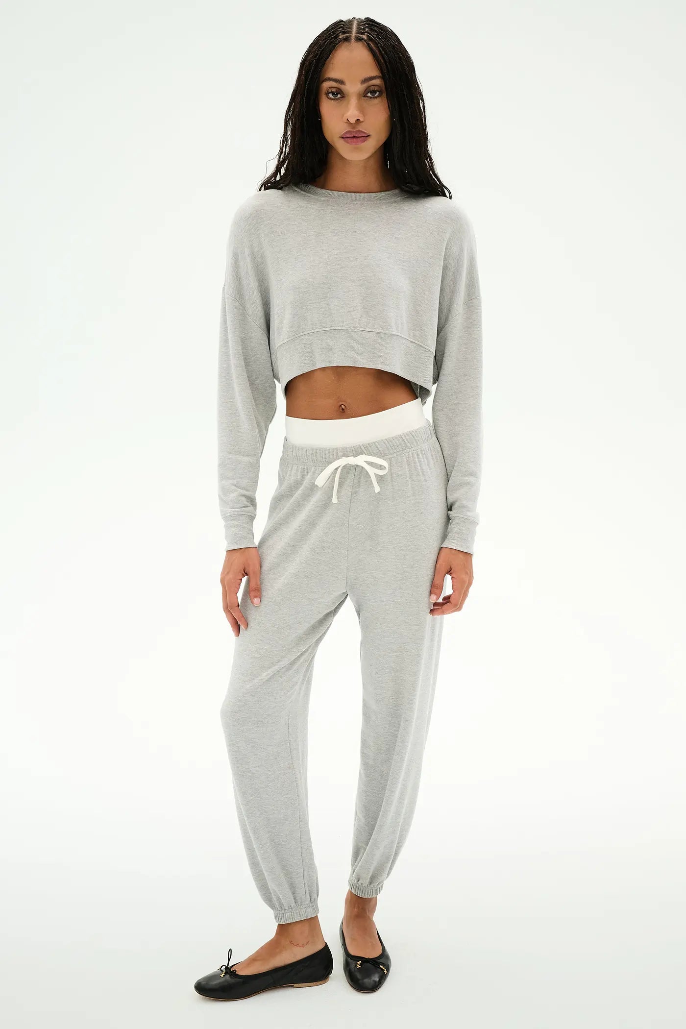 ANDIE DUAL WAIST - HTGREY/WHITE