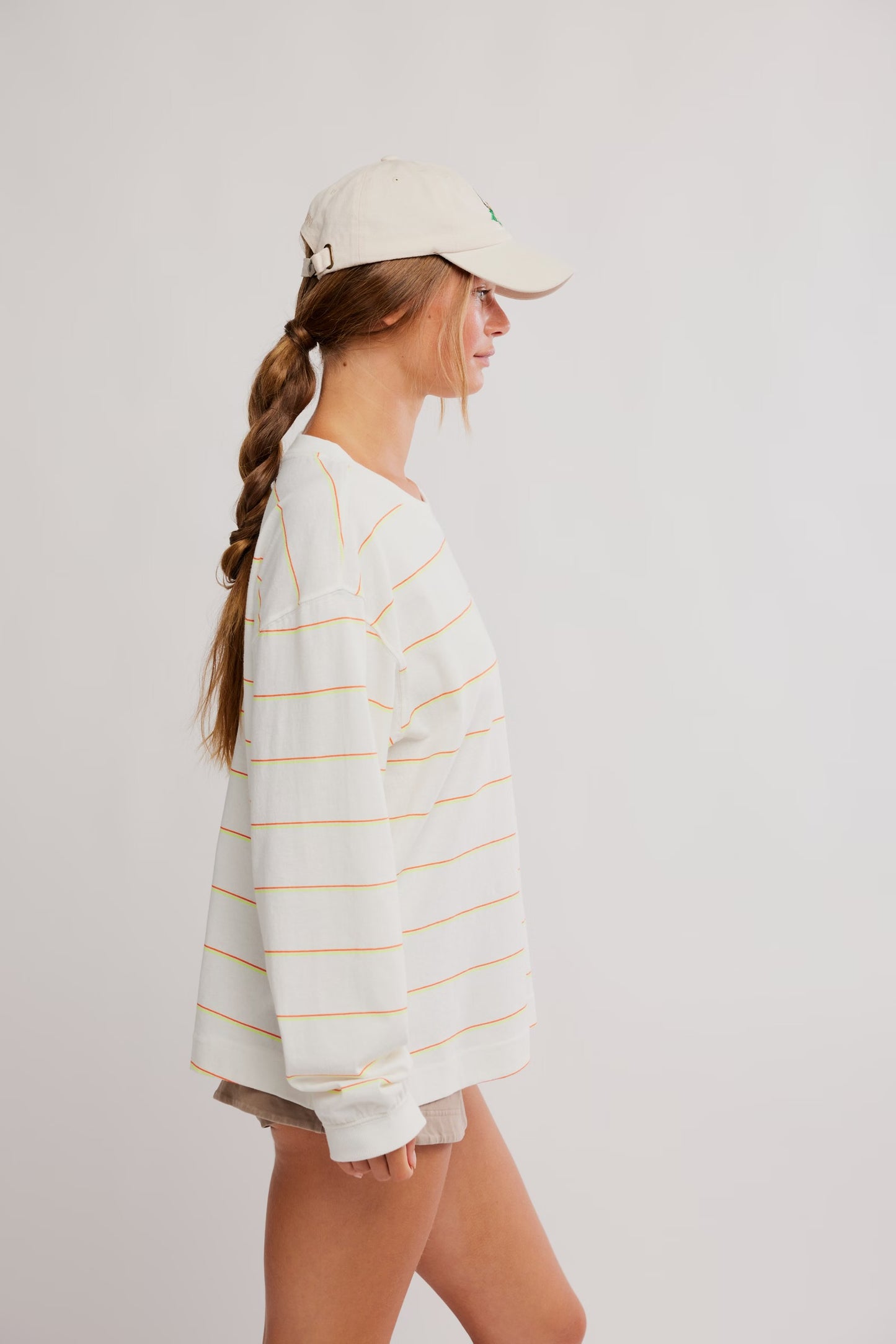 Printed Hustle Layer Ivory Stripe