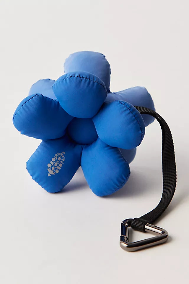 Petal Talk Keyring - Teal/Turquoise