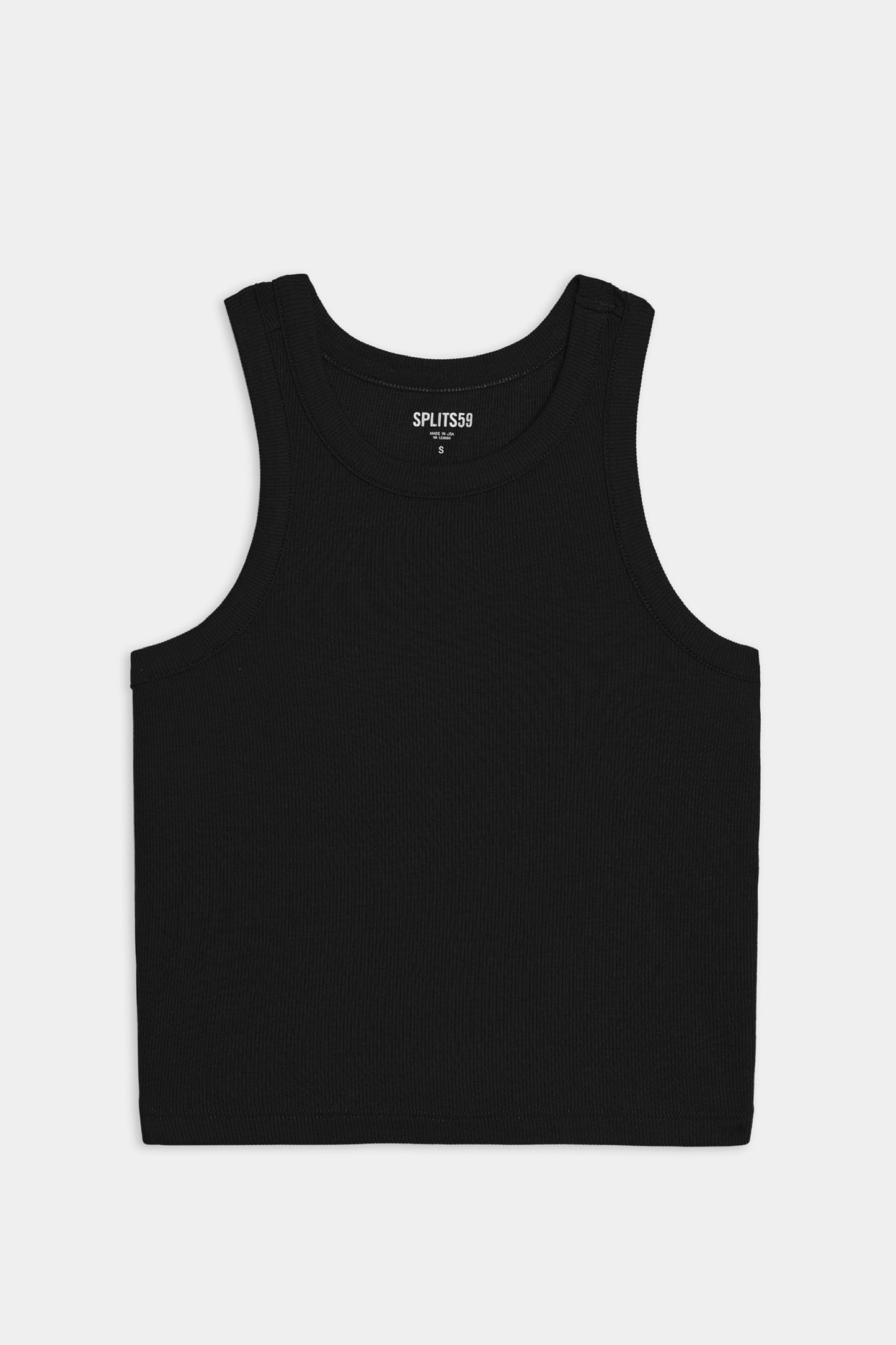 KIKI RIB TANK NEGRO