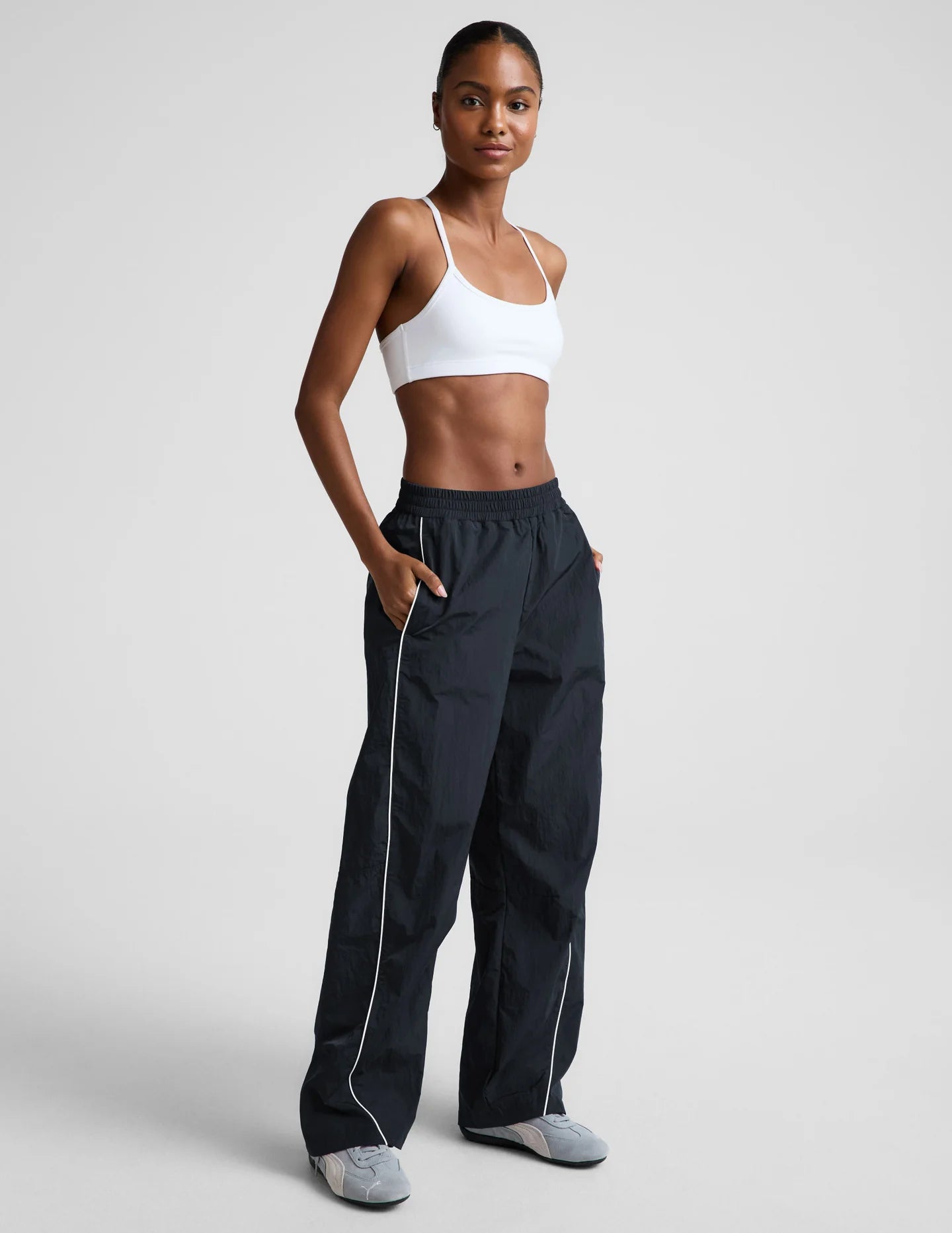 limitless mid rise barrel leg pant