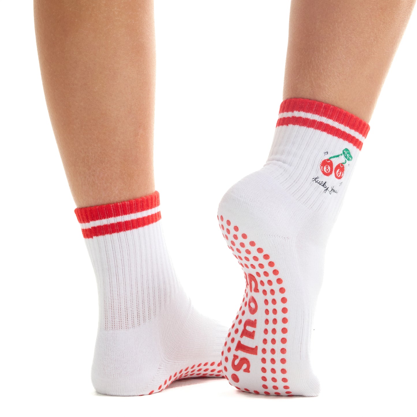 Lucky You Grip Socks