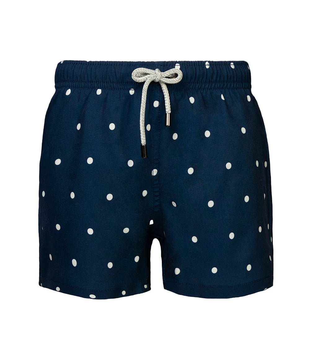 POLKA DOTS BOY SWIM SHORTS