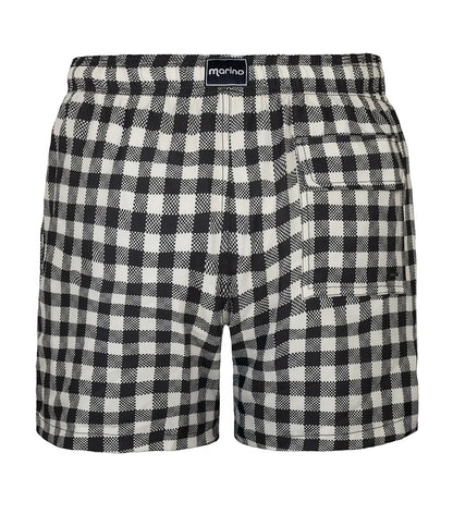 Gingham Men Swim Short