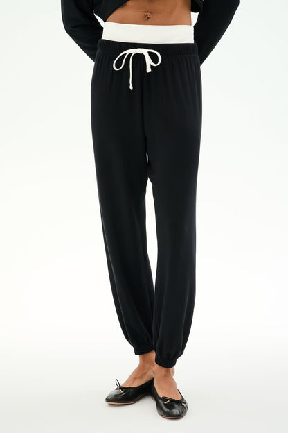 ANDIE DUAL WAIST - BLACK/WHITE