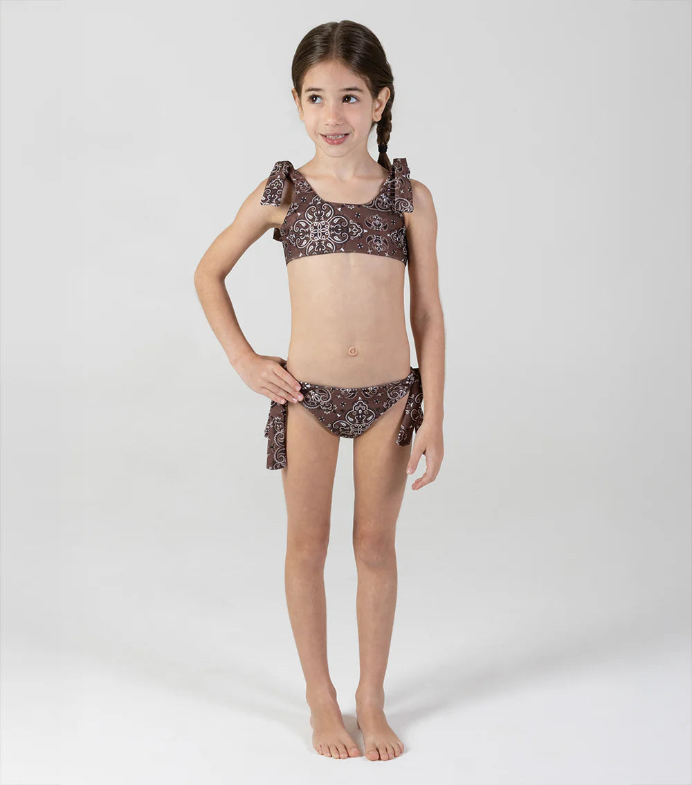 Brown Bandana Sha Bikini