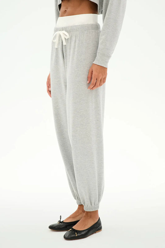 ANDIE DUAL WAIST - HTGREY/WHITE