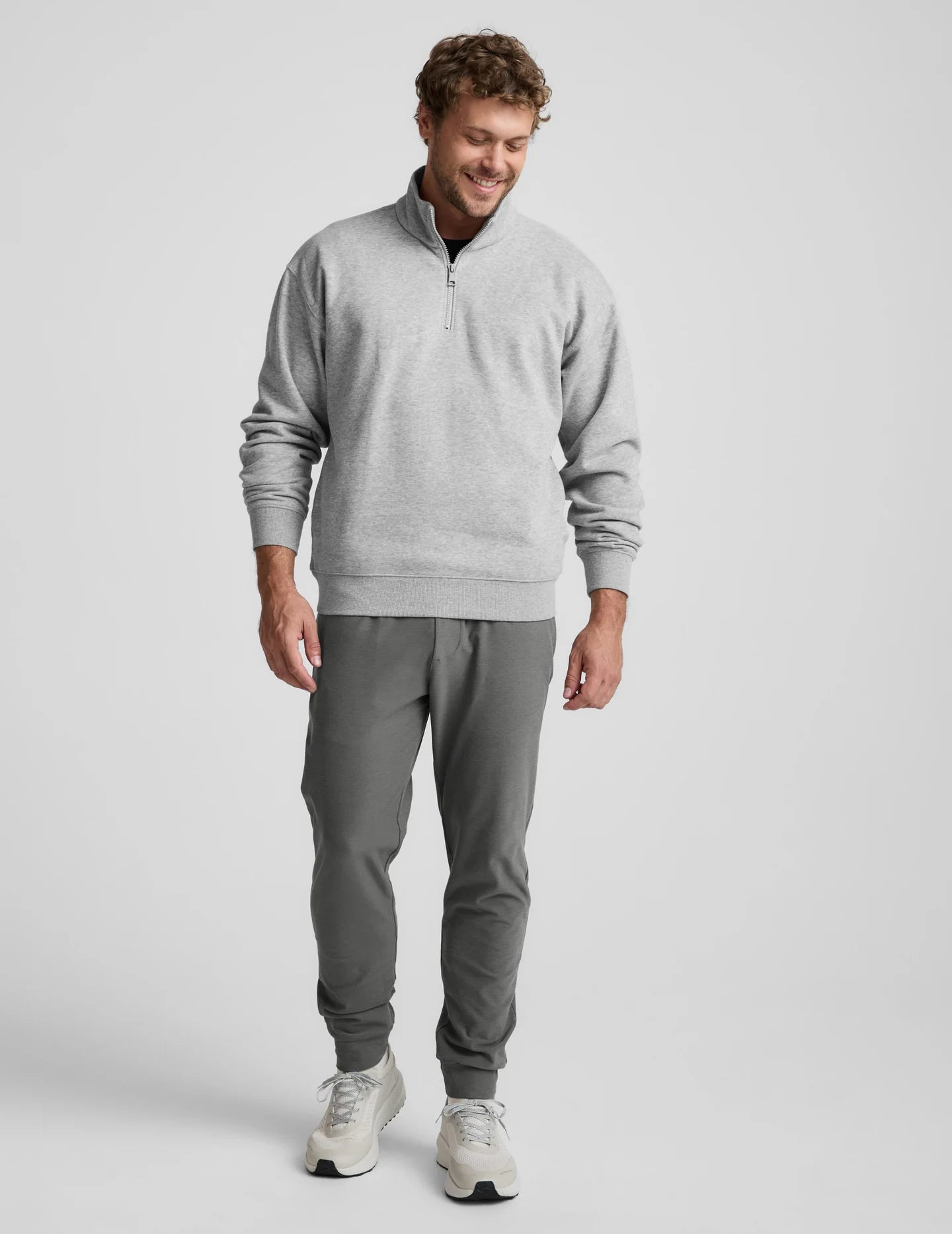luxefleece men's half zip pullover
