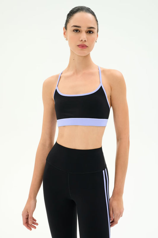 EMERSON BRA - BLK/PURPLE.H