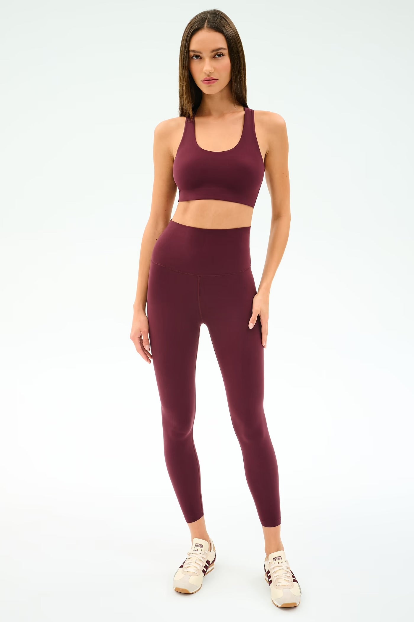 Airweight Super High Waist 7/8 - Dark Cherry