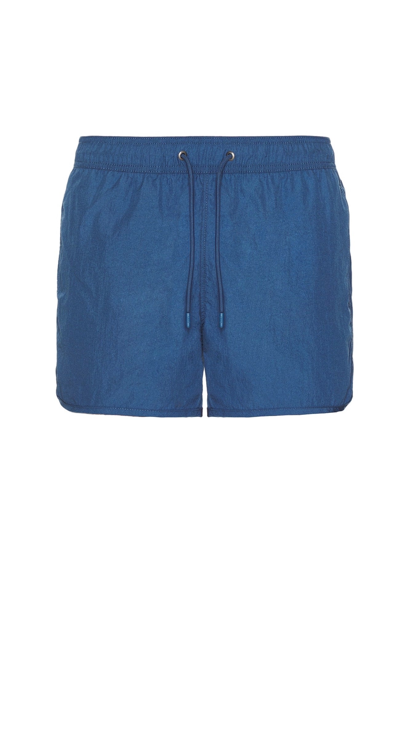 Nylon Crinkle 4 Scallop Swim Trunk