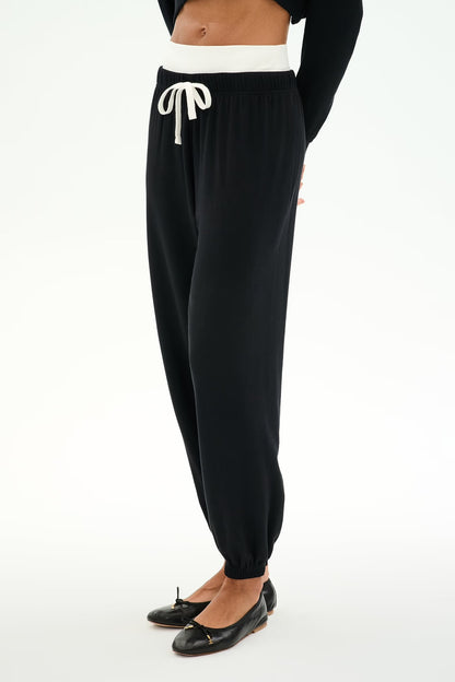 ANDIE DUAL WAIST - BLACK/WHITE