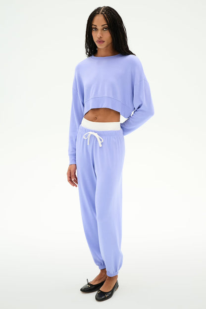 ANDIE DUAL WAIST - PURPLE.H/WHT