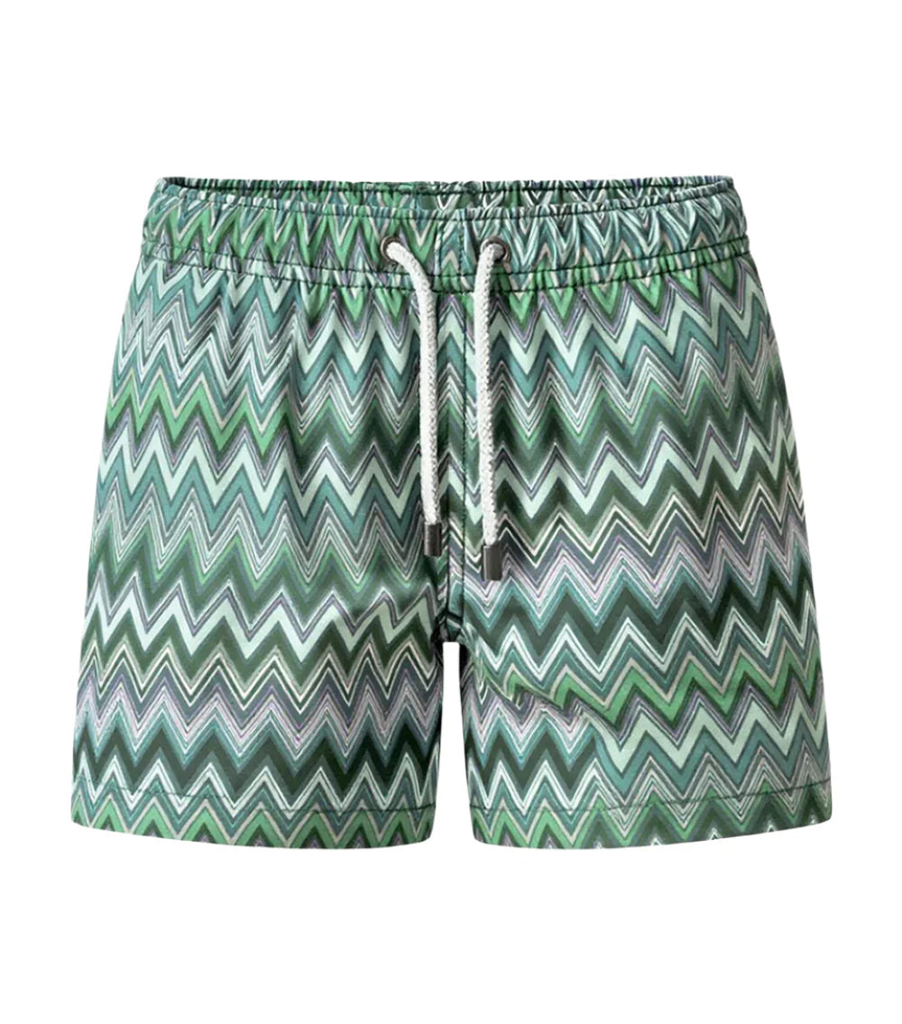 CHEVRON BOY SWIM SHORT