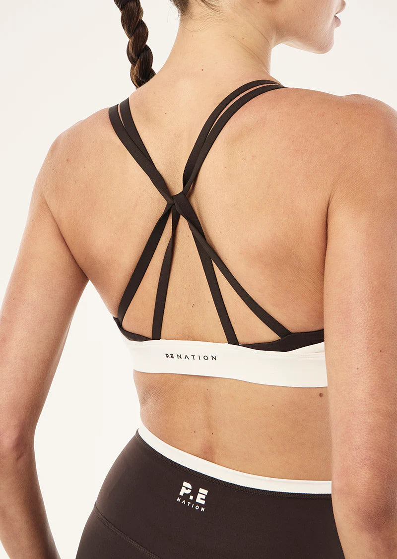 ACTIVATE SPORTS BRA - COFFEE