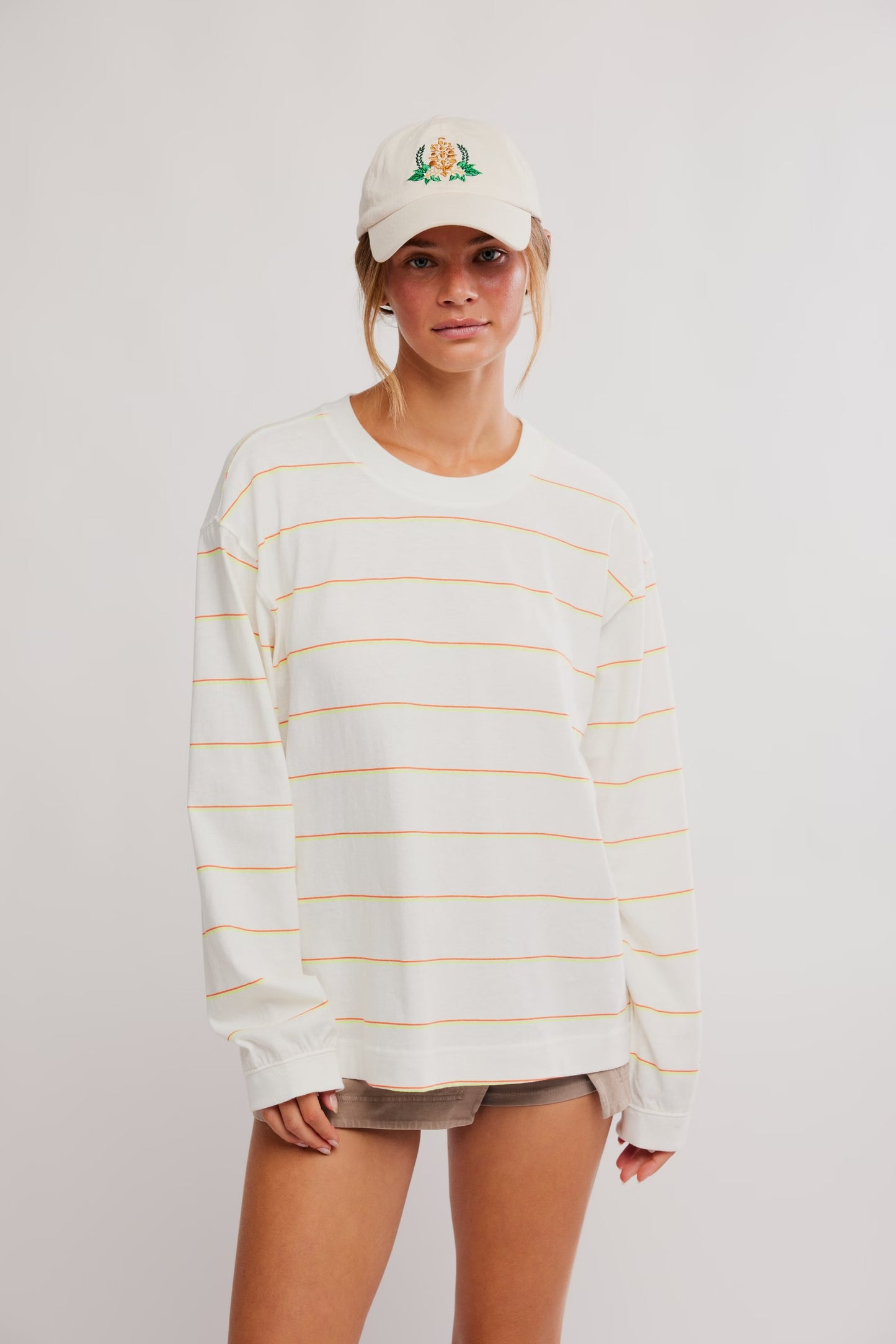 Printed Hustle Layer Ivory Stripe