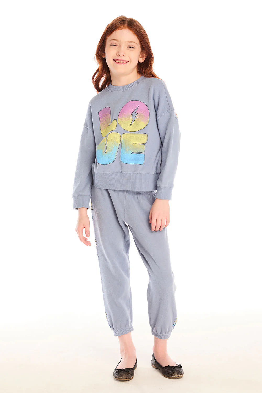 Pastel Love Bolt Pullover
