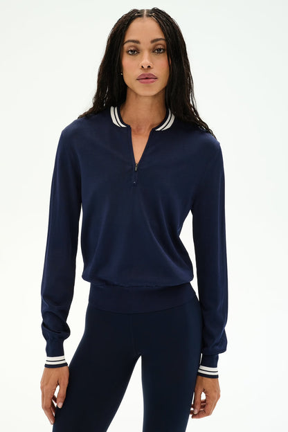 BONNIE KNIT HALF ZIP
