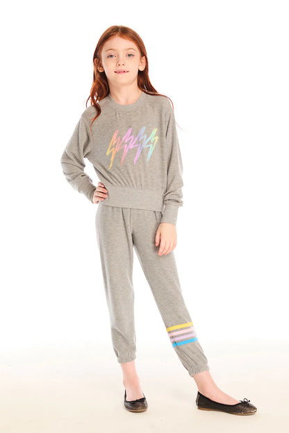 Contrast Strappings Pant