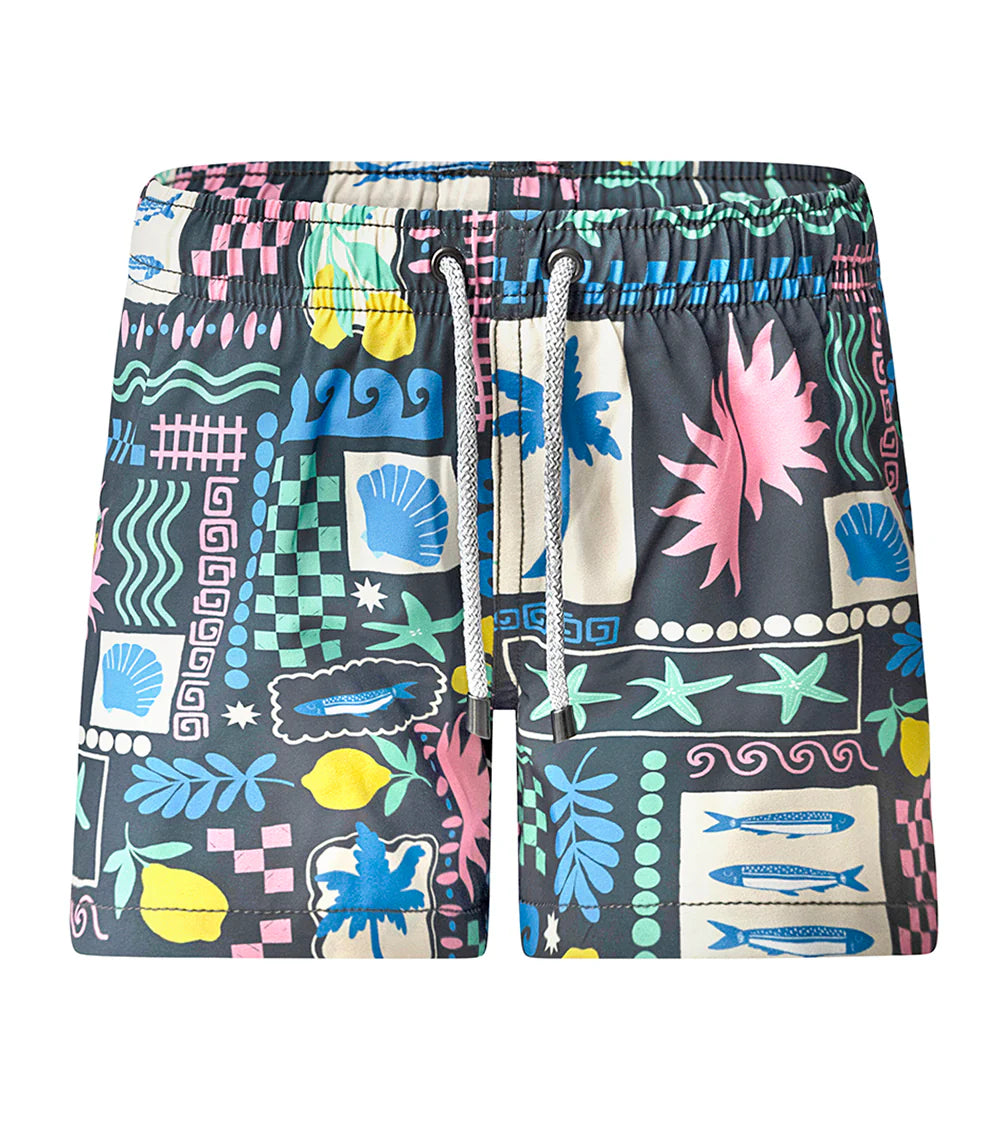 CAPRI BLACK BOY SWIM SHORTS