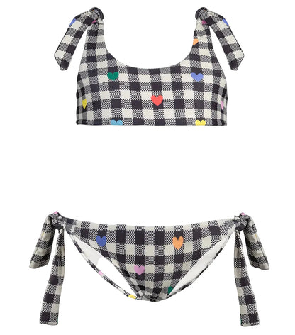 Gingham Emoji Sha Bikini