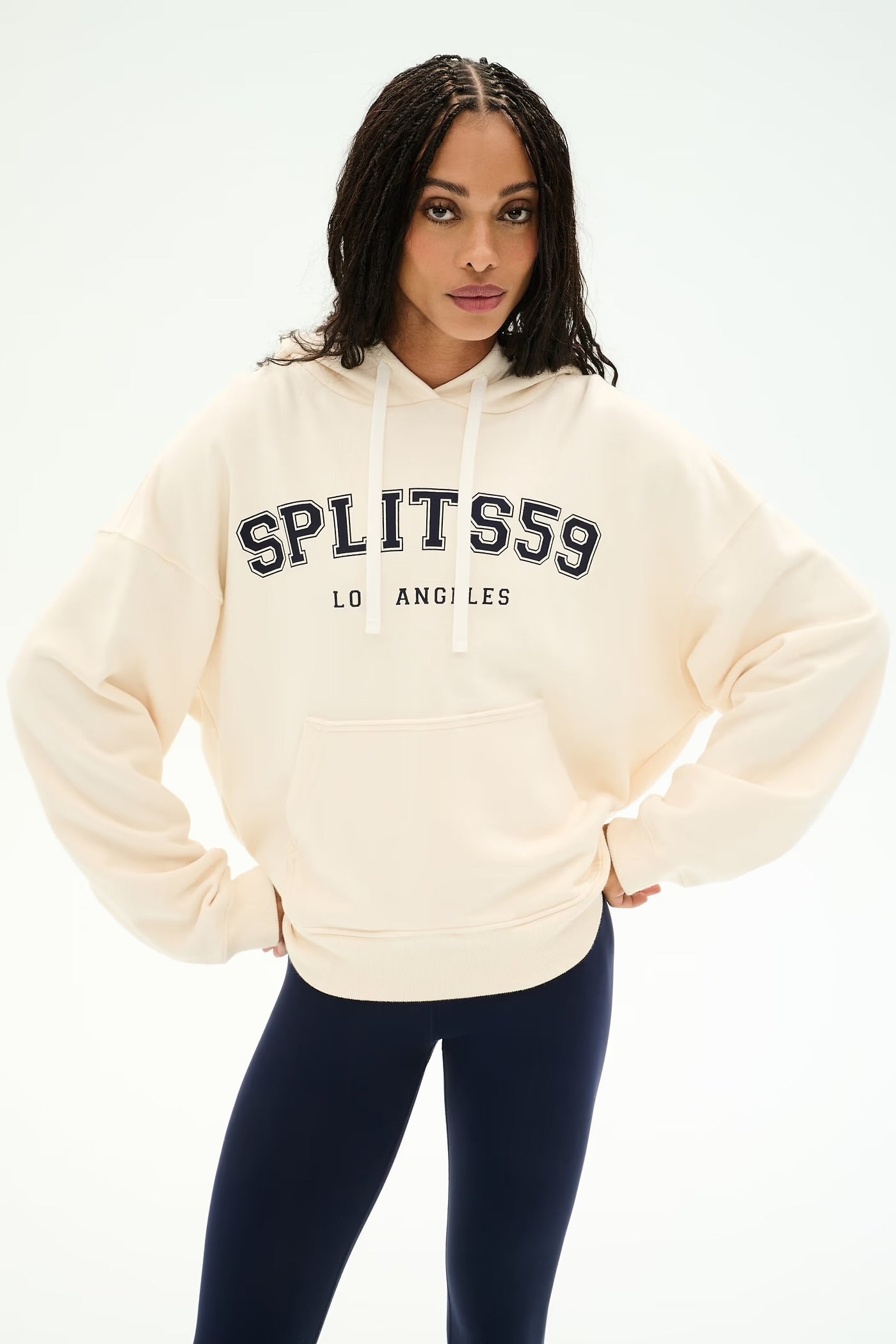 STELLA FRENCH TERRY OVERSIZED HOODIE