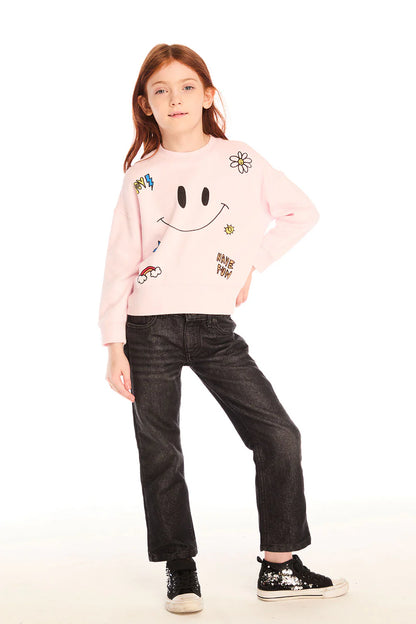 Be Happy Icons Pullover