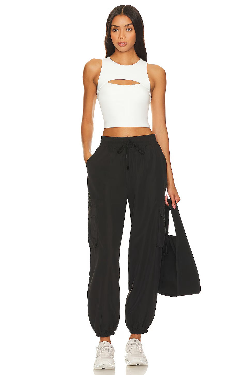 KENDALL CARGO PANT THE UPSIDE NEGRO