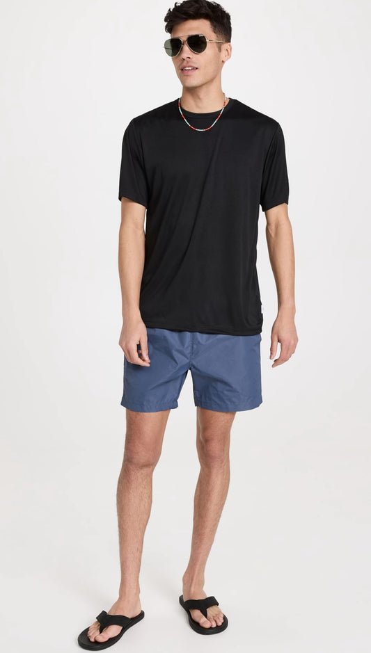 TRAVELER UPF SUN TEE NEGRO S