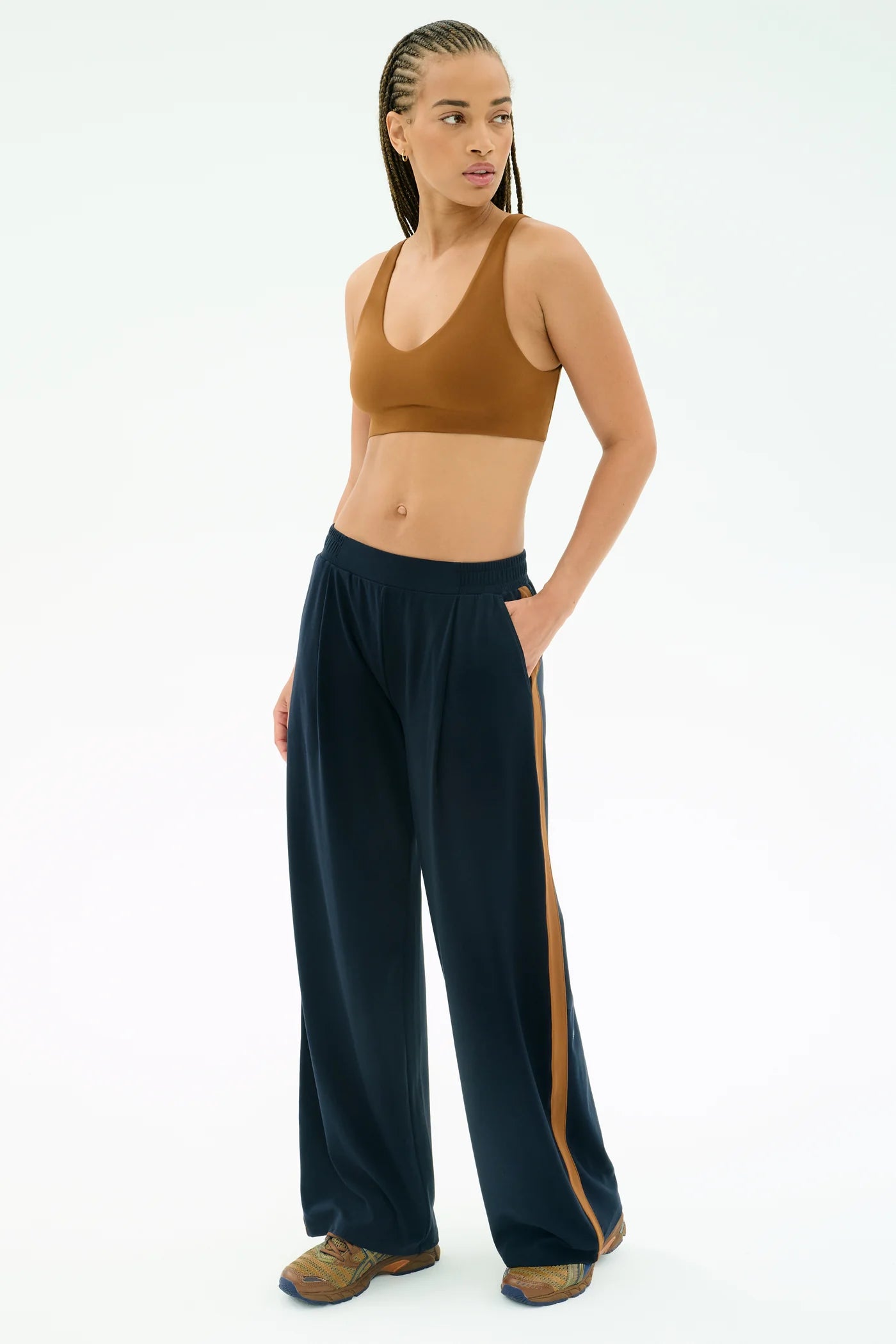 LUCA TROUSER WITH STRIP