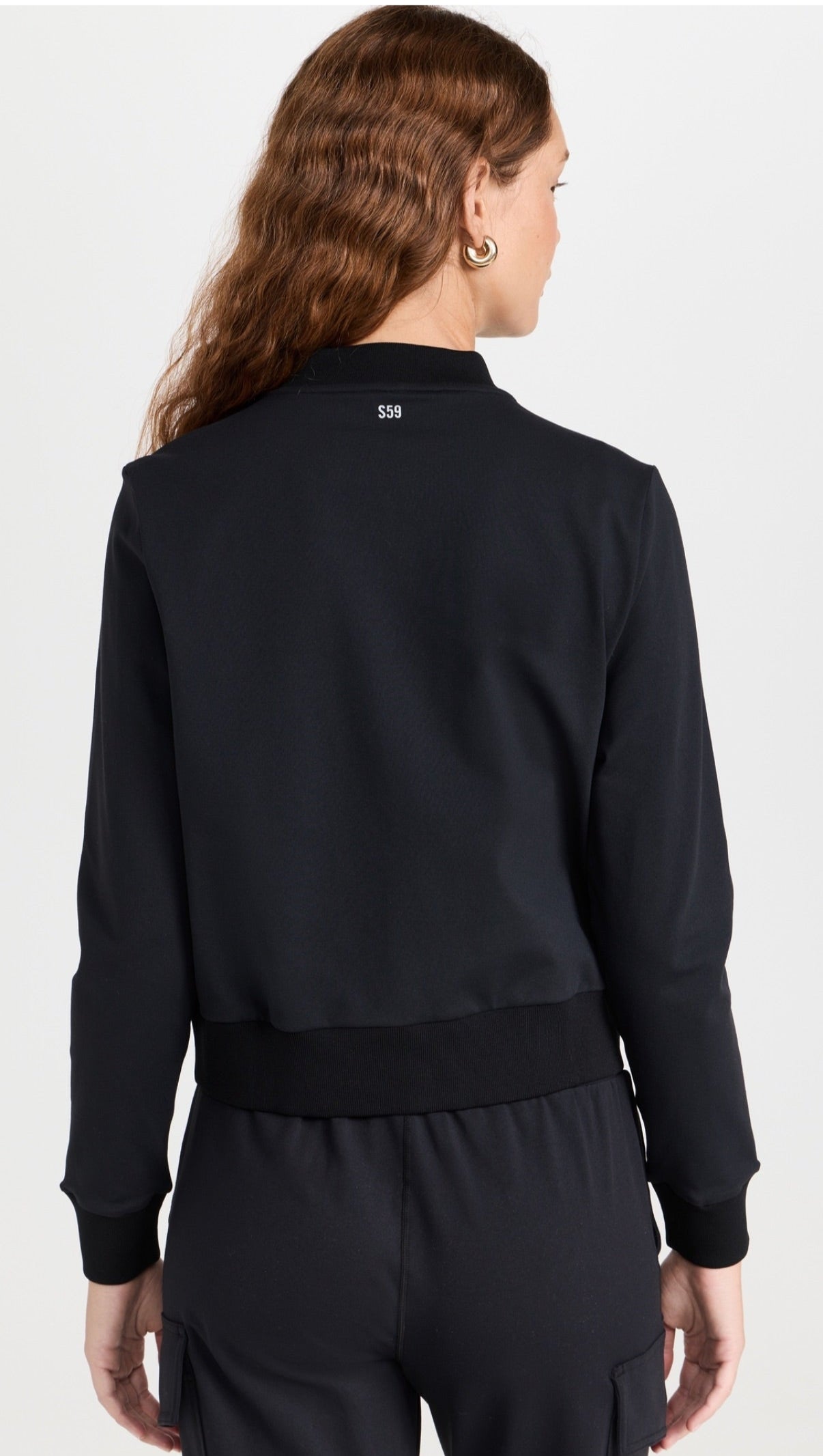 BOMBER JACKET S59 NEGRO