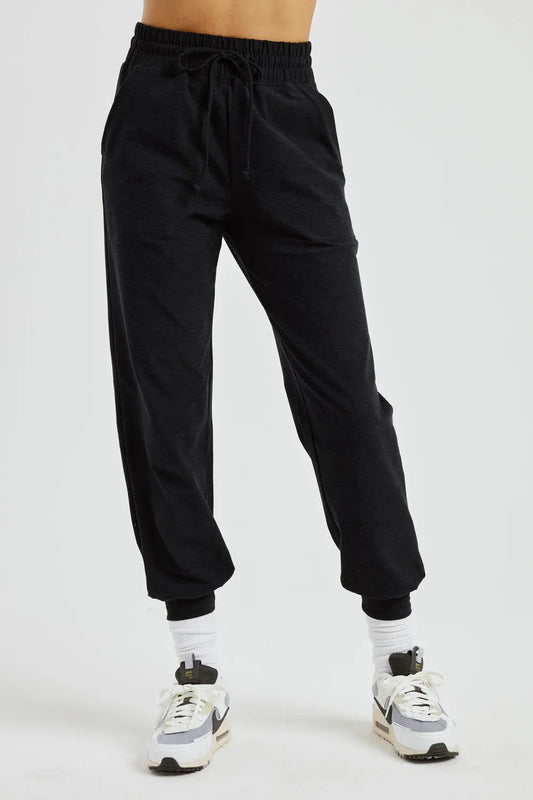 THE L.A.X. HEATHER JOGGER YEAR OF OURS NEGRO