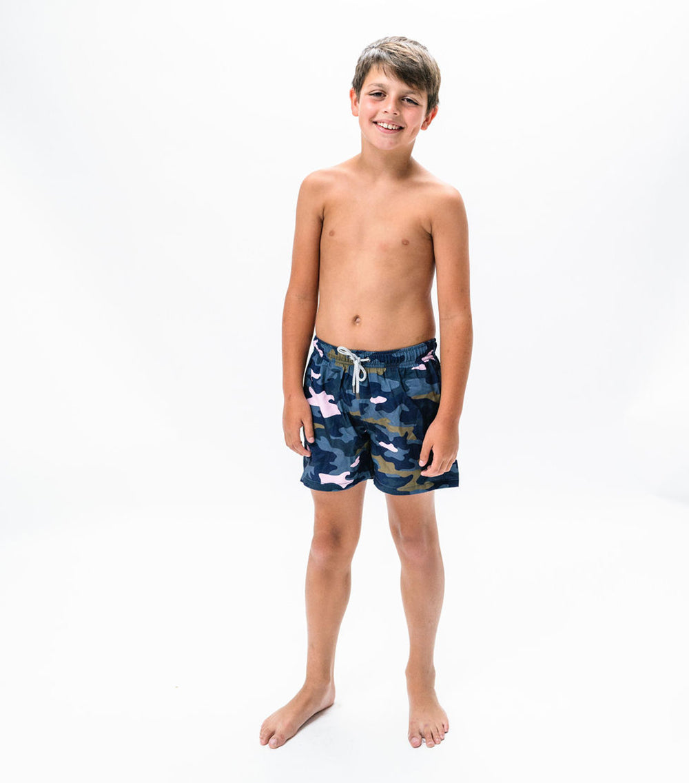 Boy Swim Short Camo