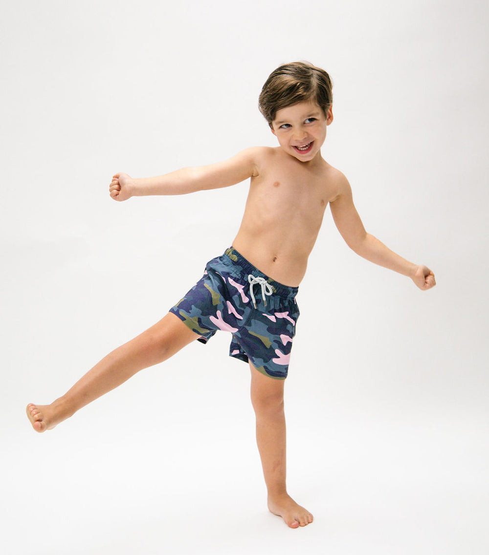 Boy Swim Short Camo